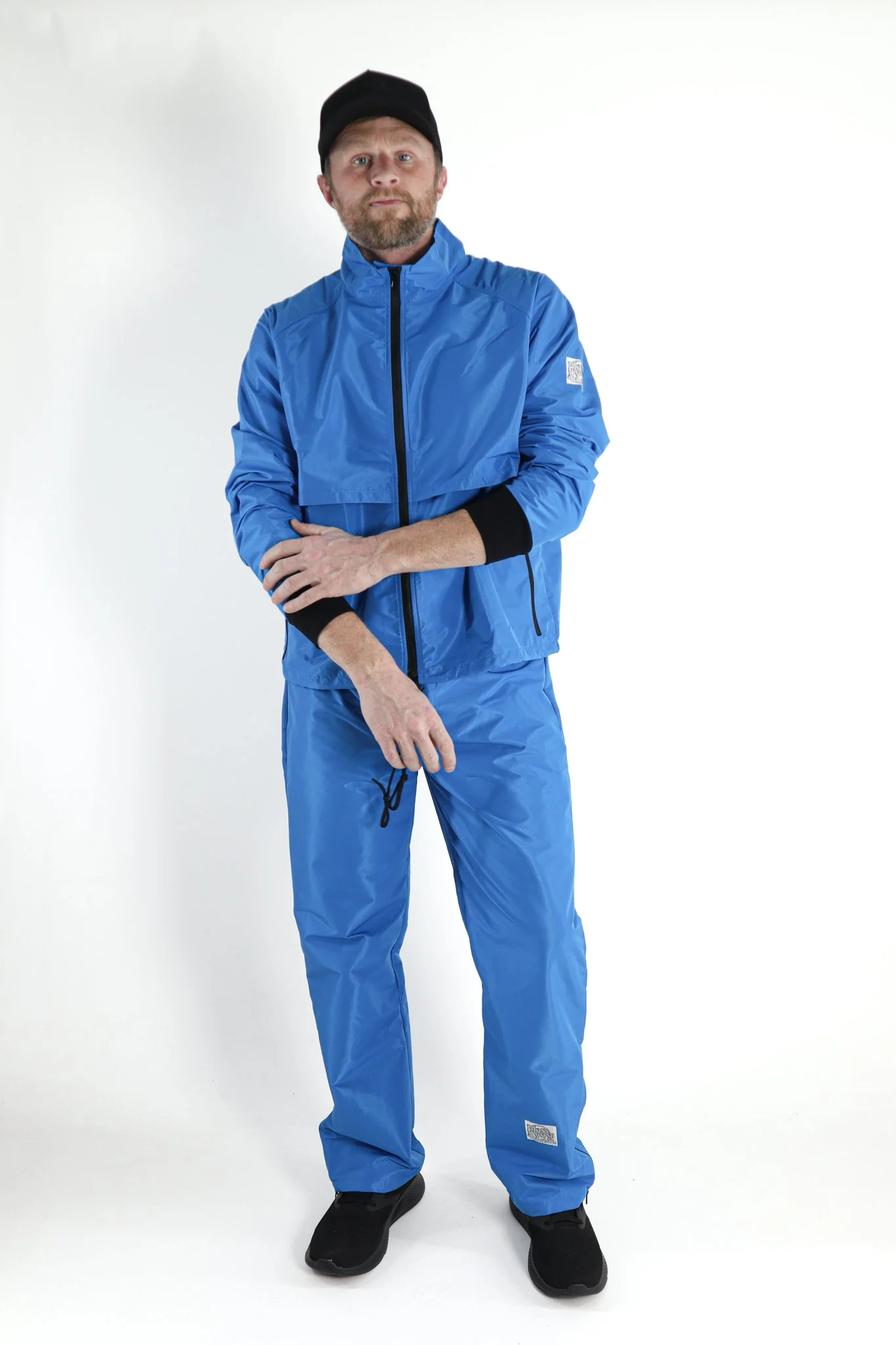 Brilliant Blue 10-Miler Running Suit | Moss Brown & Co. — Moss